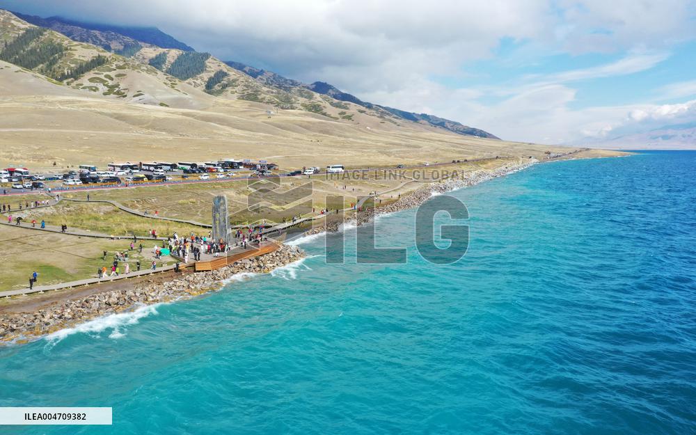 Sayram Lake Illustrations - China