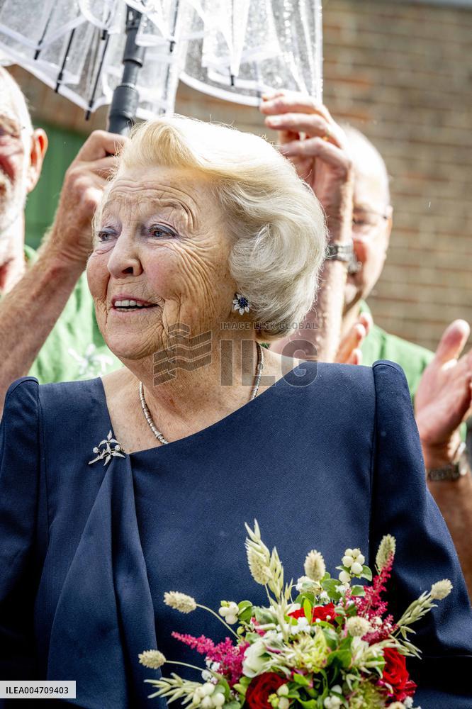 Queen Beatrix At Reopening of the South Mill - Netherlands
