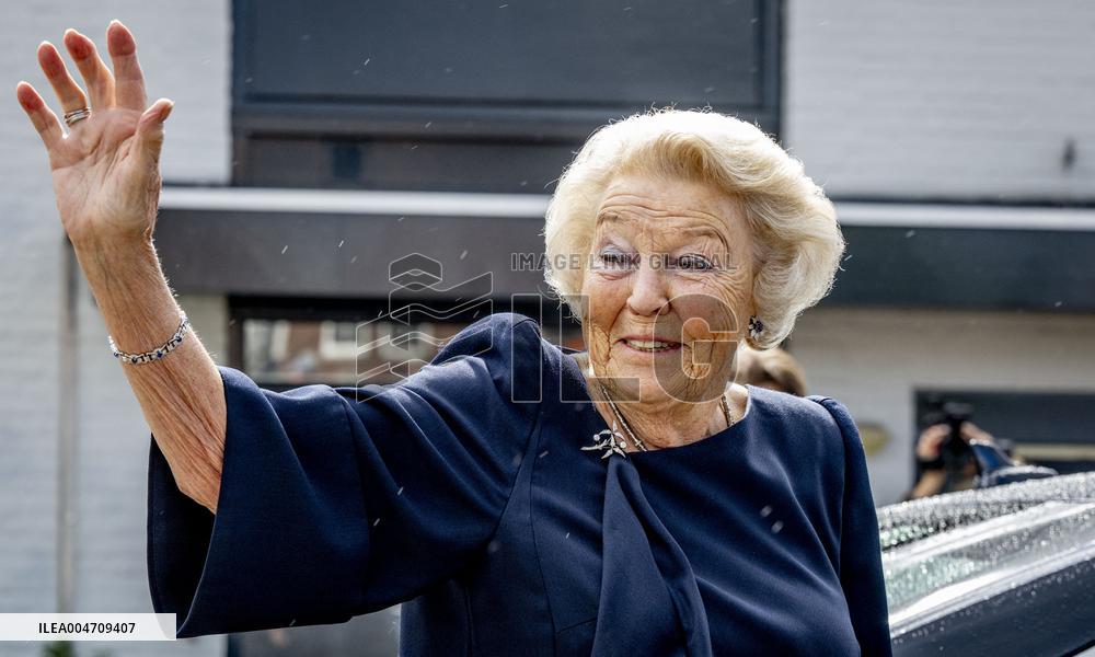 Queen Beatrix At Reopening of the South Mill - Netherlands