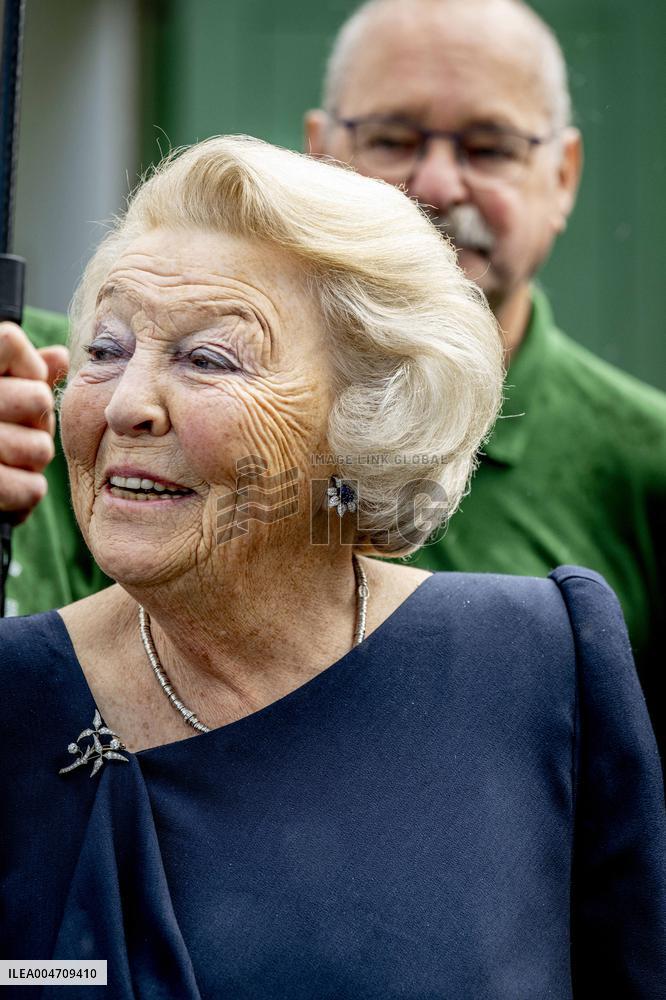 Queen Beatrix At Reopening of the South Mill - Netherlands