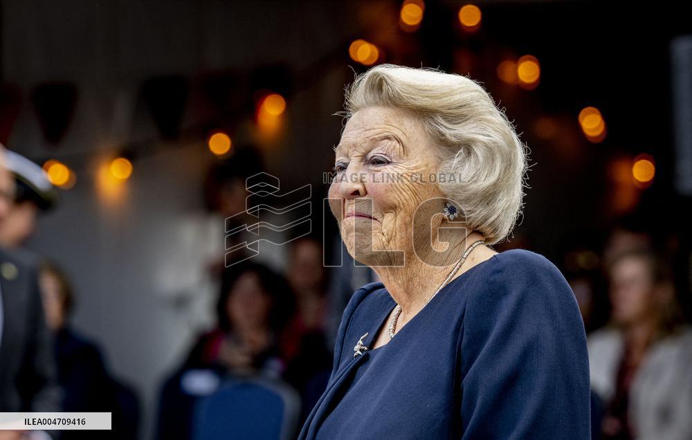 Queen Beatrix At Reopening of the South Mill - Netherlands