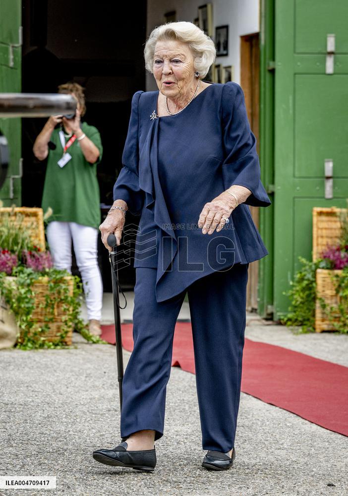 Queen Beatrix At Reopening of the South Mill - Netherlands