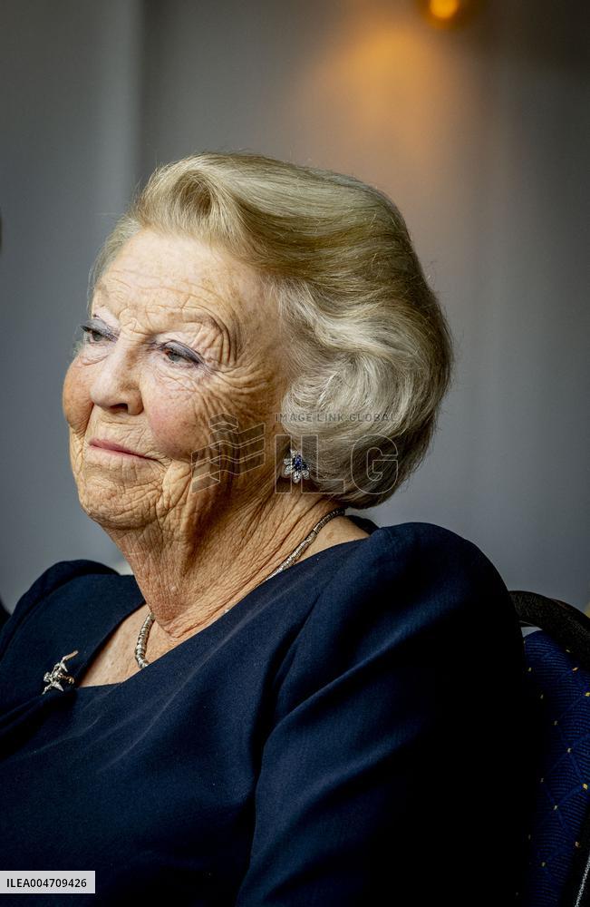 Queen Beatrix At Reopening of the South Mill - Netherlands