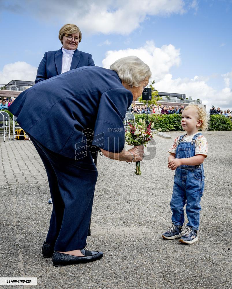 Queen Beatrix At Reopening of the South Mill - Netherlands