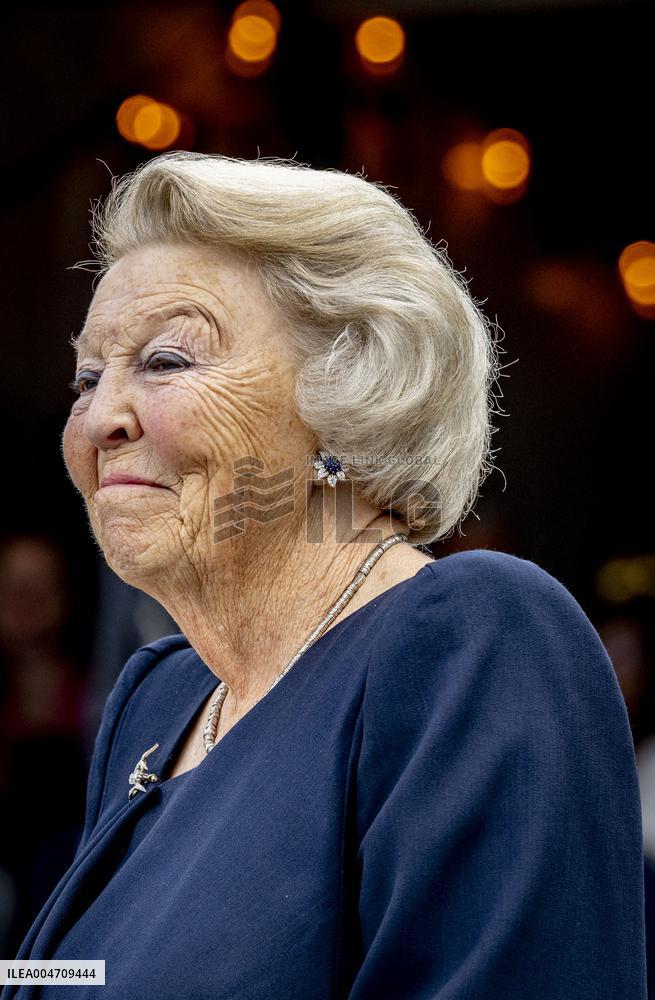 Queen Beatrix At Reopening of the South Mill - Netherlands
