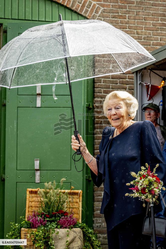 Queen Beatrix At Reopening of the South Mill - Netherlands