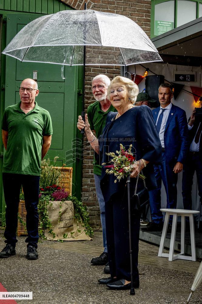 Queen Beatrix At Reopening of the South Mill - Netherlands