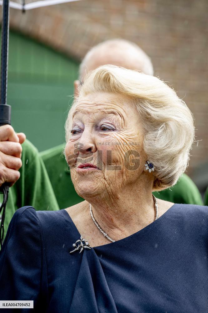 Queen Beatrix At Reopening of the South Mill - Netherlands