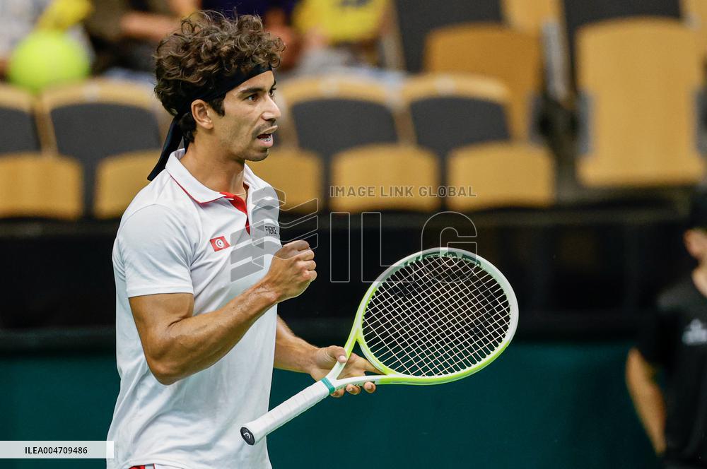 DAVIS CUP SWEDEN-TUNISIA
