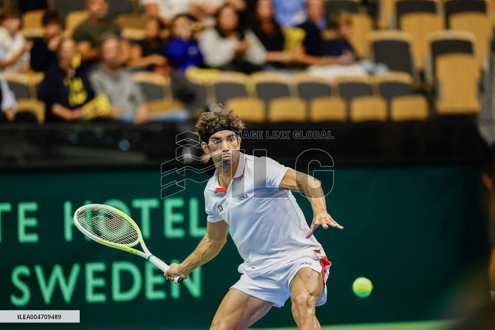 DAVIS CUP SWEDEN-TUNISIA