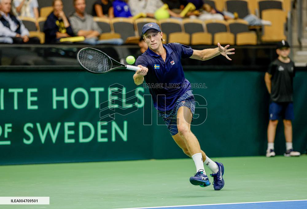DAVIS CUP SWEDEN-TUNISIA