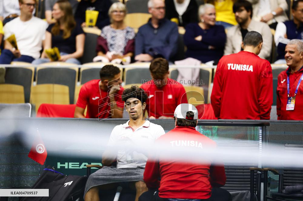 DAVIS CUP SWEDEN-TUNISIA