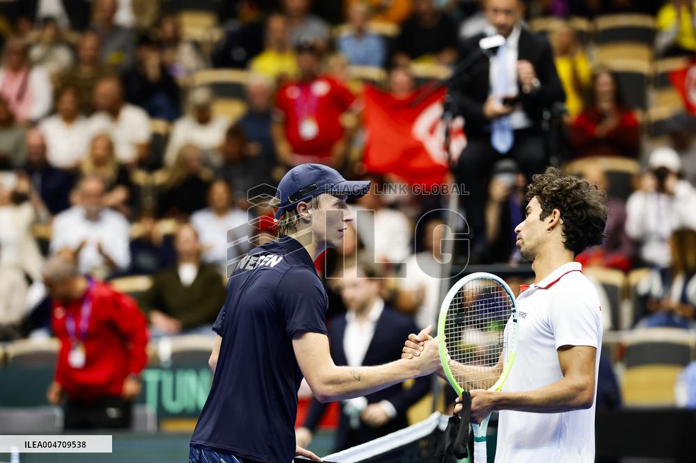 DAVIS CUP SWEDEN-TUNISIA