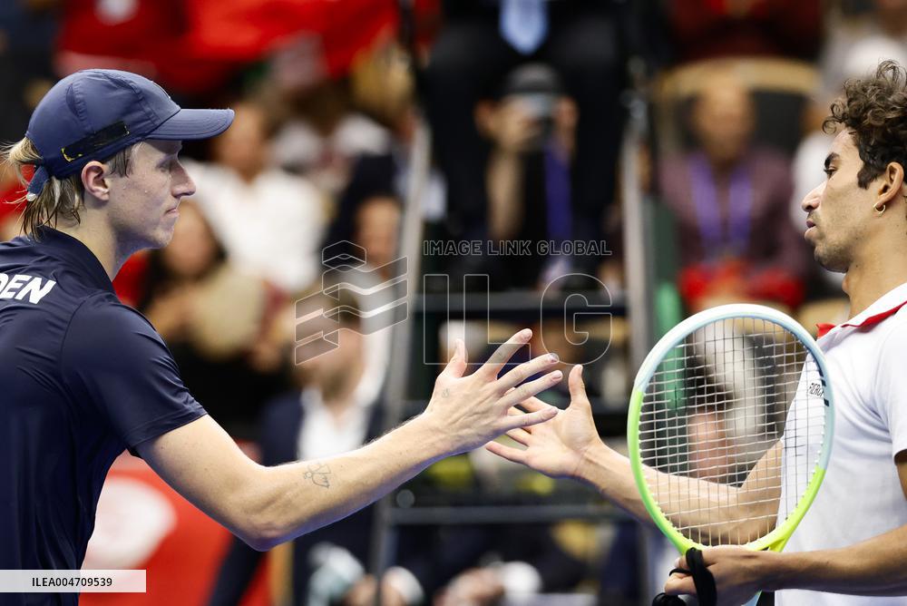 DAVIS CUP SWEDEN-TUNISIA