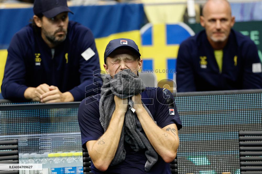 DAVIS CUP SWEDEN-TUNISIA