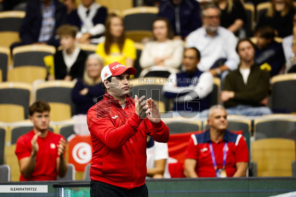 DAVIS CUP SWEDEN-TUNISIA