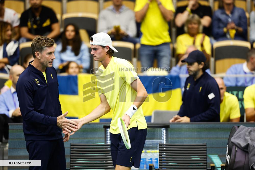 DAVIS CUP SWEDEN-TUNISIA