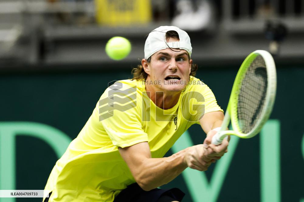 DAVIS CUP SWEDEN-TUNISIA