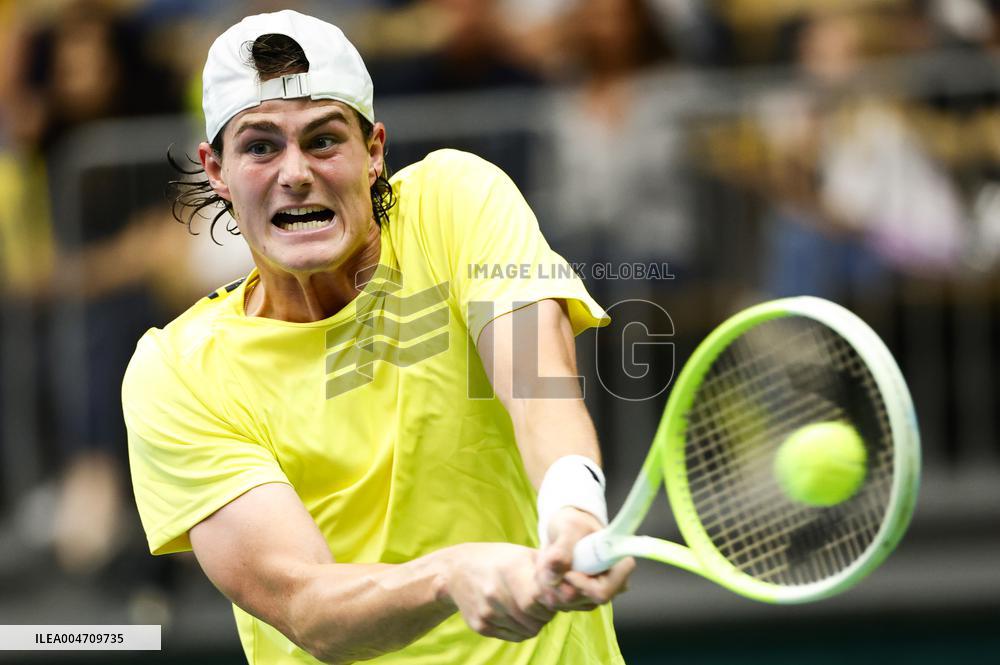 DAVIS CUP SWEDEN-TUNISIA