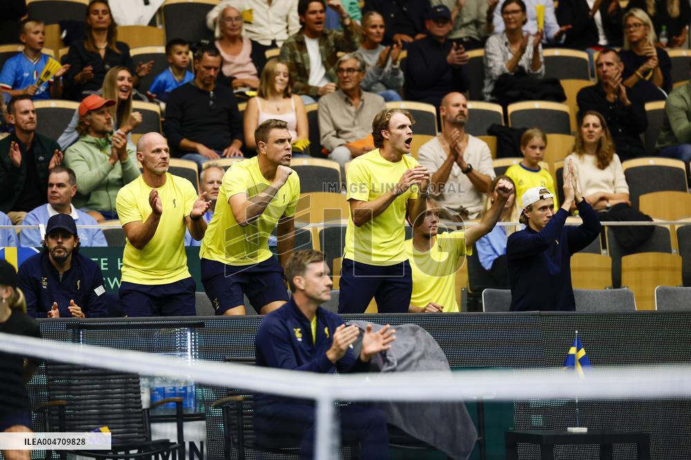 DAVIS CUP SWEDEN-TUNISIA