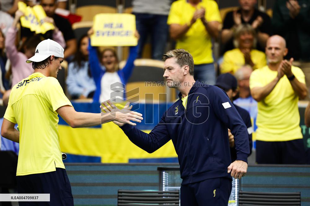 DAVIS CUP SWEDEN-TUNISIA