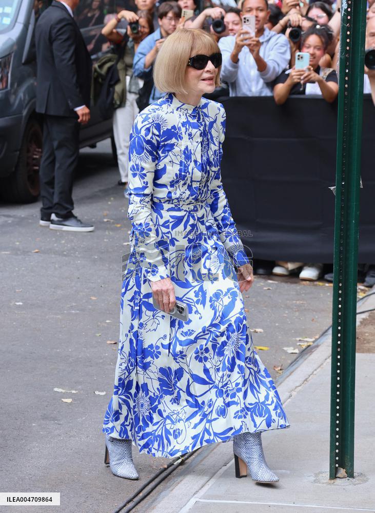 Celebs at the Calvin Klein Fashion Show