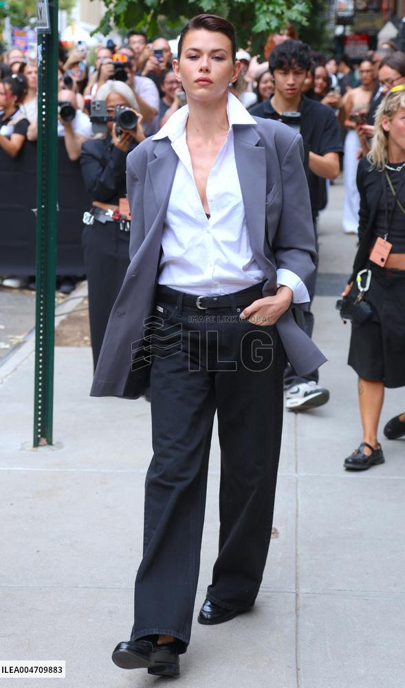 Celebs at the Calvin Klein Fashion Show