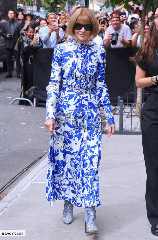 Celebs at the Calvin Klein Fashion Show