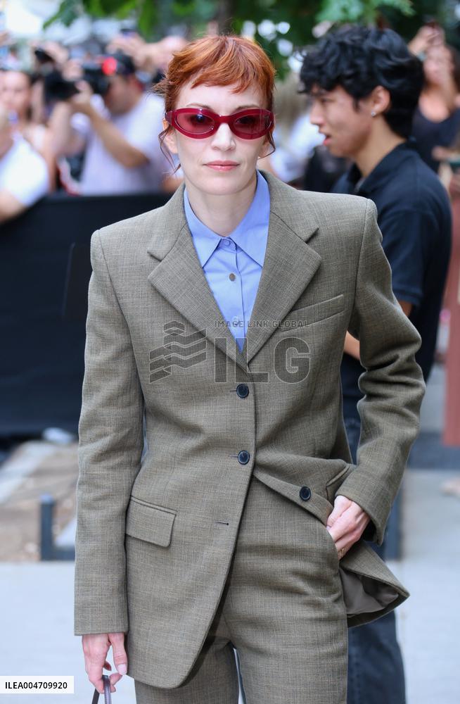 Celebs at the Calvin Klein Fashion Show