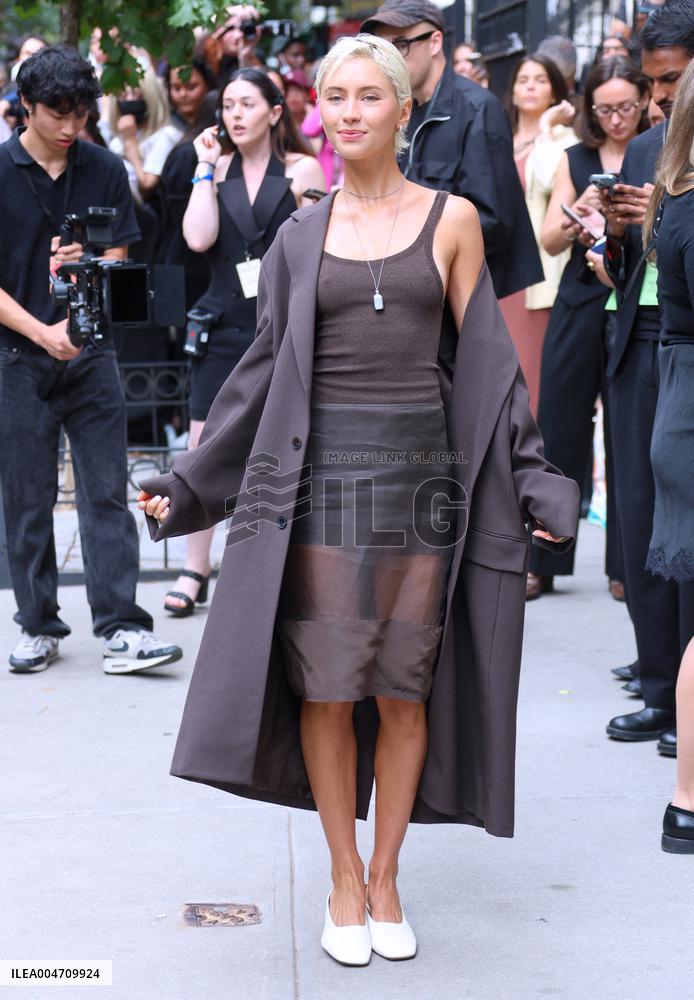 Celebs at the Calvin Klein Fashion Show