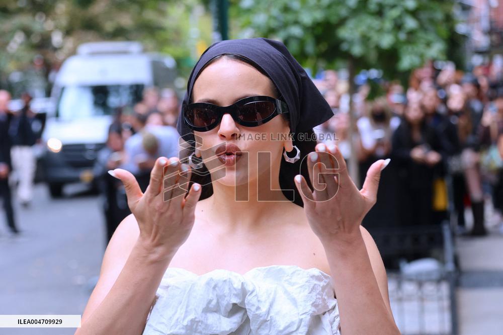 Celebs at the Calvin Klein Fashion Show