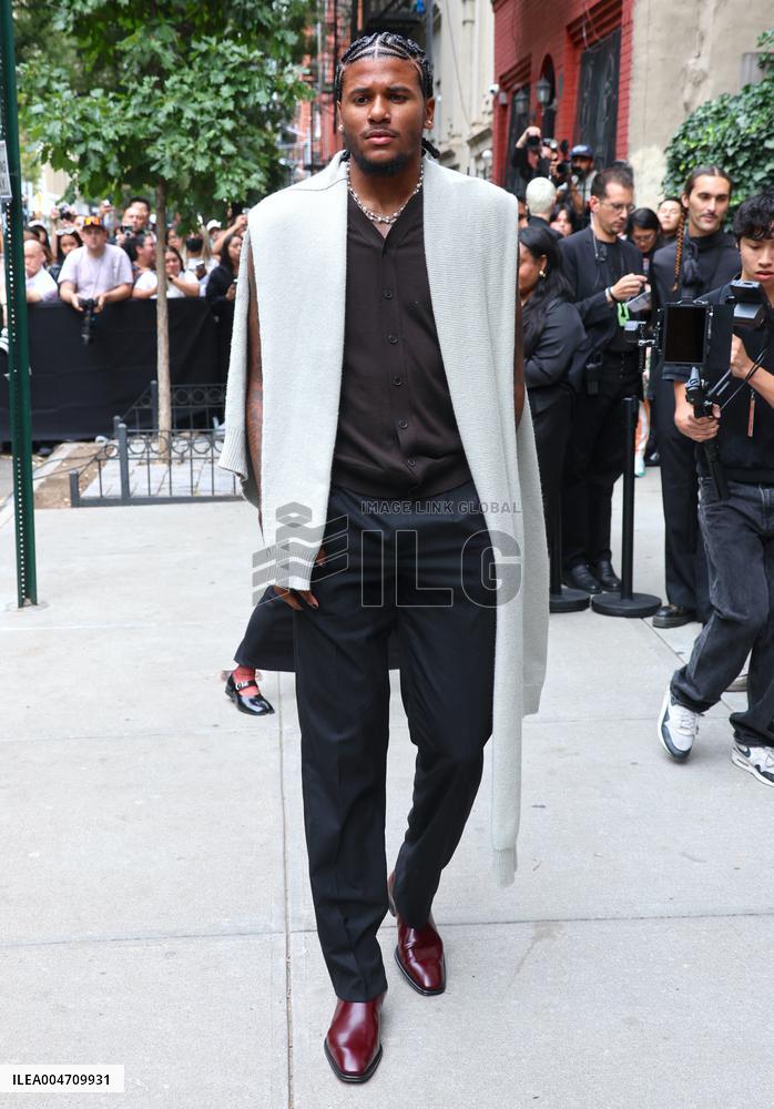 Celebs at the Calvin Klein Fashion Show