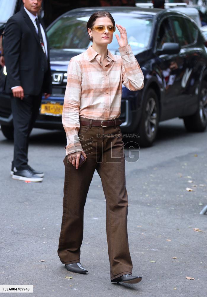 Celebs at the Calvin Klein Fashion Show