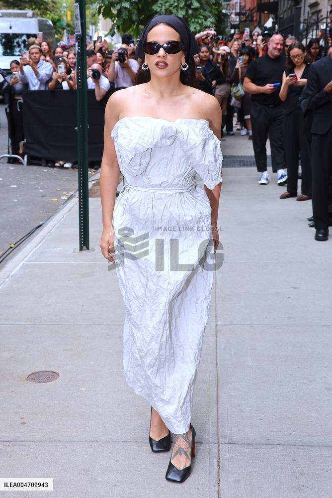 Celebs at the Calvin Klein Fashion Show