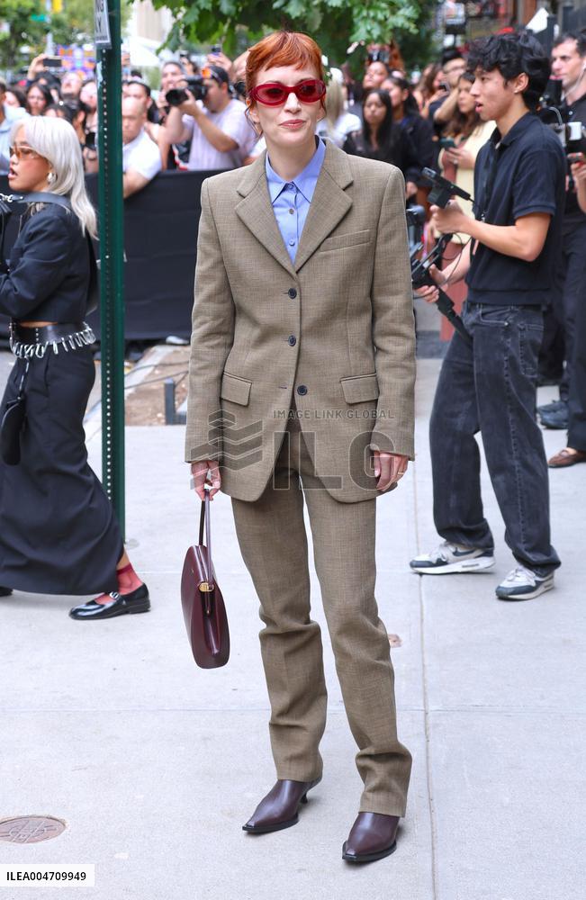 Celebs at the Calvin Klein Fashion Show