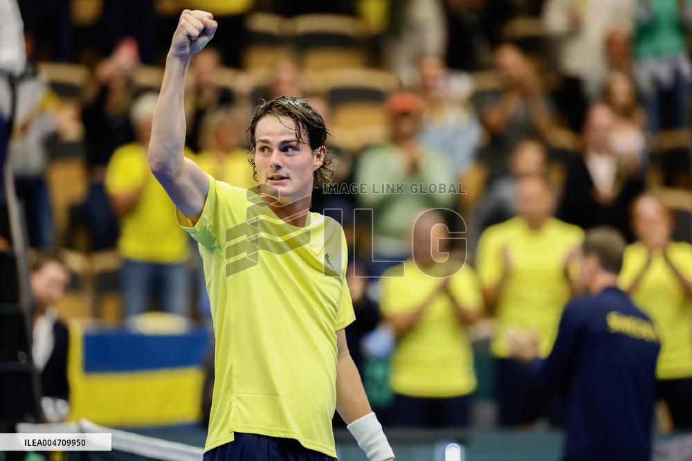 DAVIS CUP SWEDEN-TUNISIA