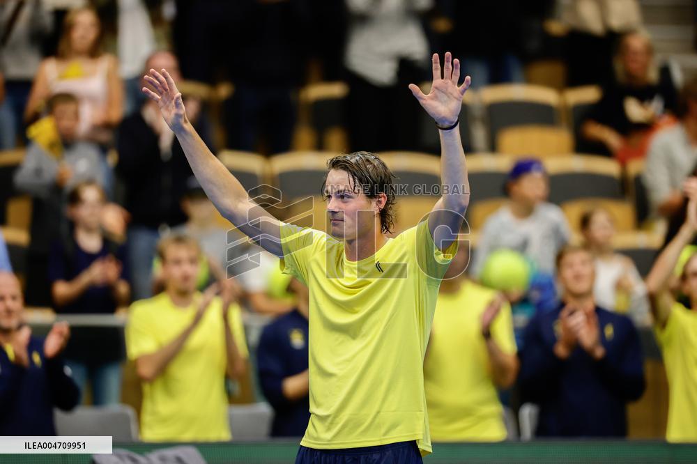 DAVIS CUP SWEDEN-TUNISIA