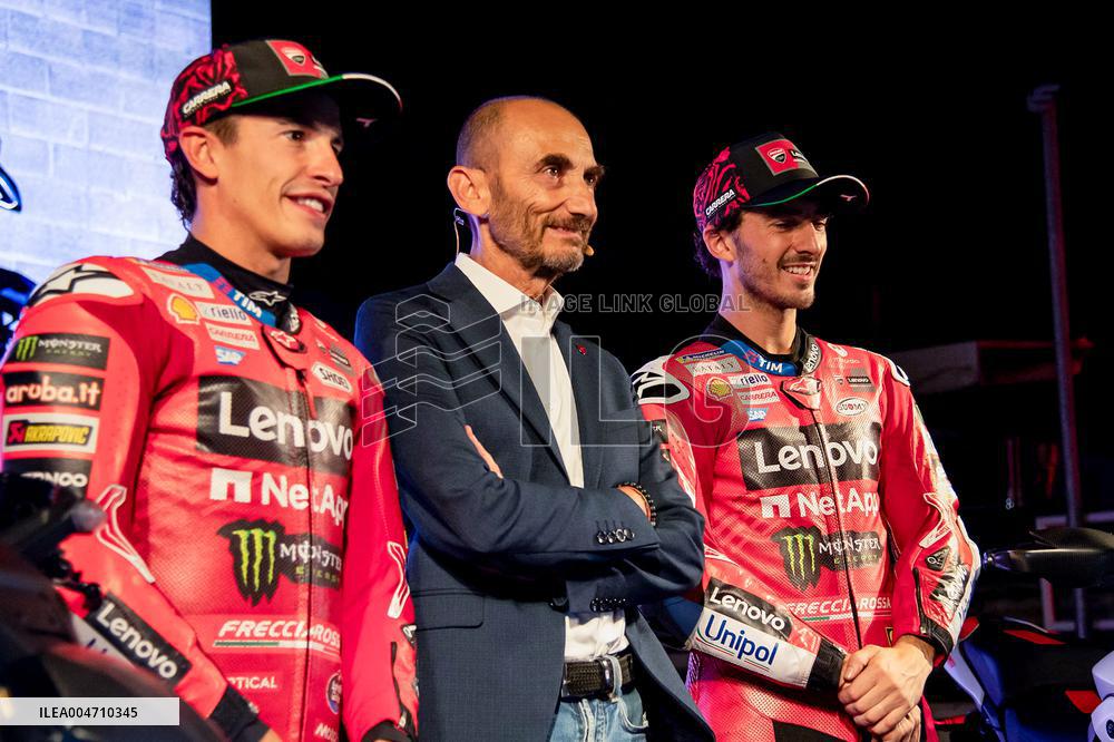 MOTORI - MotoGP - Ducati World Premiere - Ducati presents its new motorcycles