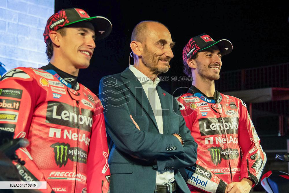 MOTORI - MotoGP - Ducati World Premiere - Ducati presents its new motorcycles