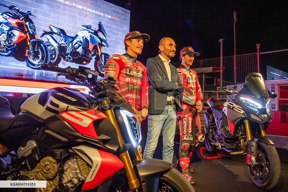 MOTORI - MotoGP - Ducati World Premiere - Ducati presents its new motorcycles