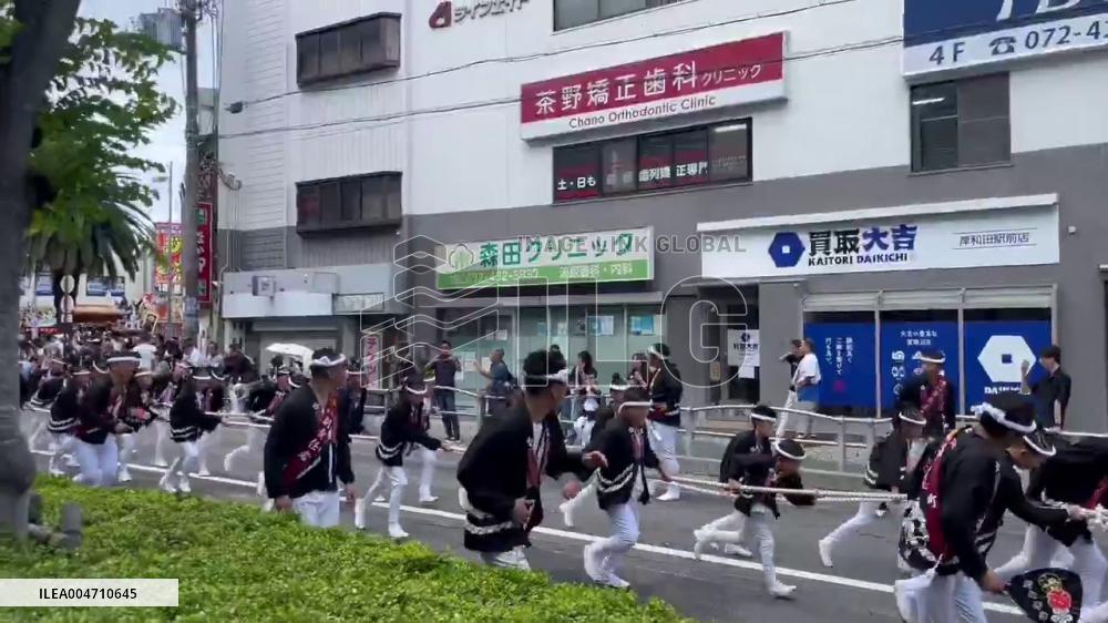 Japan: Historic Kishiwada Danjiri Festival Kicks Off in Osaka With Massive Floats