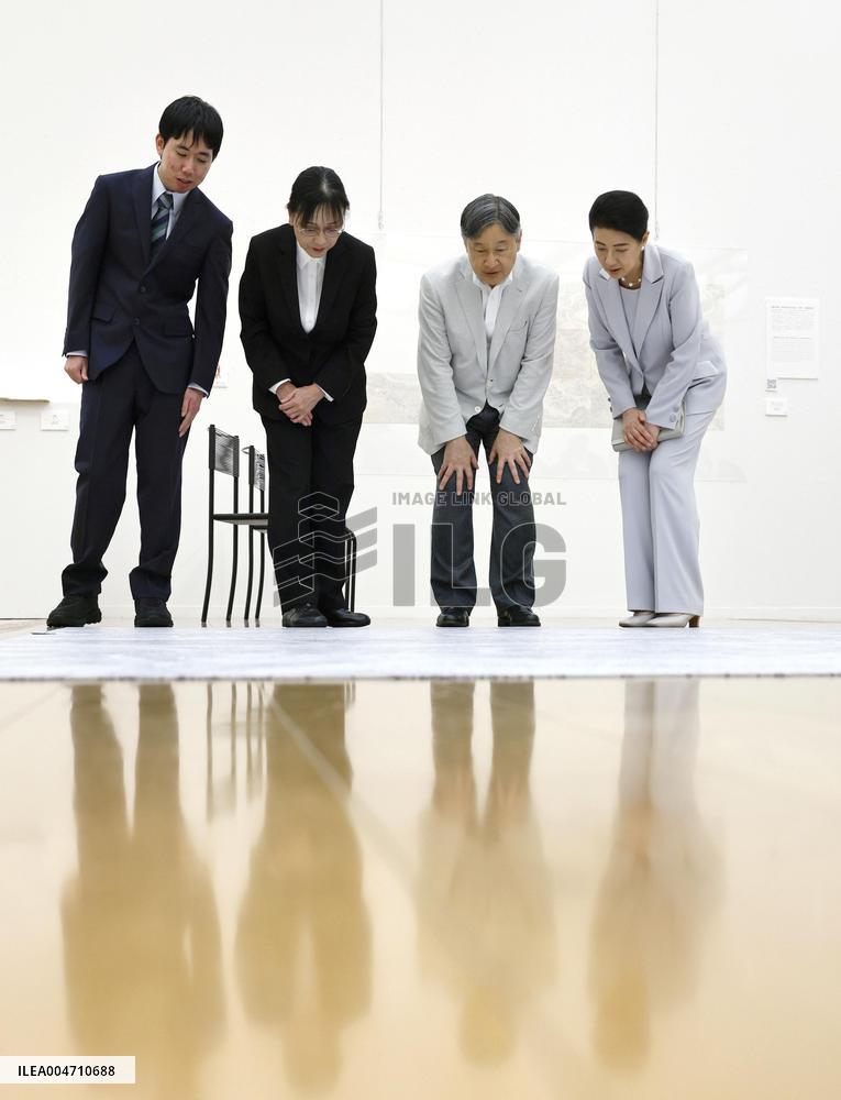Japanese emperor's family in Nagasaki