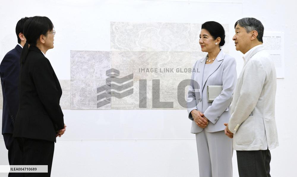 Japanese emperor's family in Nagasaki