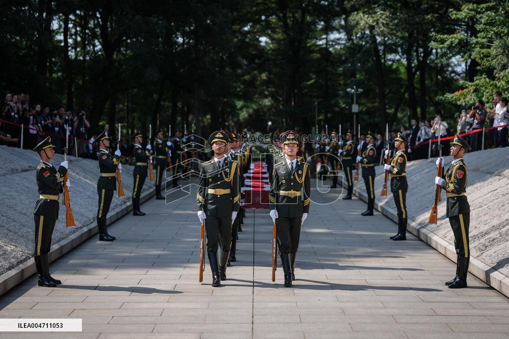 Remains Of 30 Chinese Martyrs From Korean War Buried In Homeland - Shenyang
