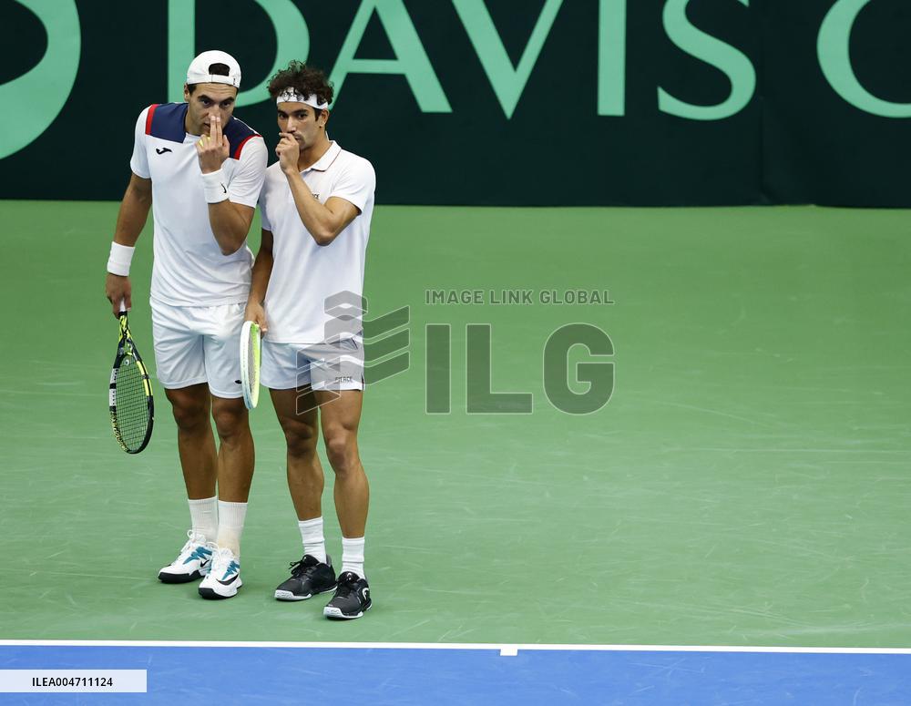 DAVIS CUP SWEDEN-TUNISIA