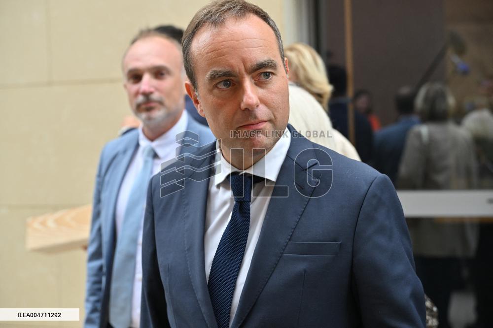 French PM Sebastien Lecornu Visits Healthcare Center In Macon - France