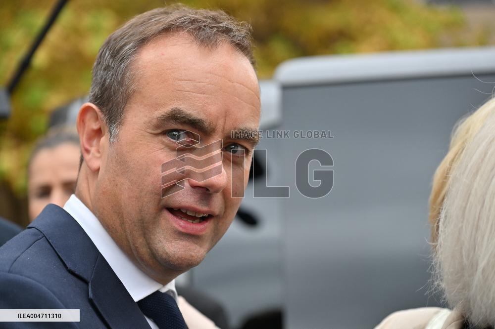 French PM Sebastien Lecornu Visits Healthcare Center In Macon - France