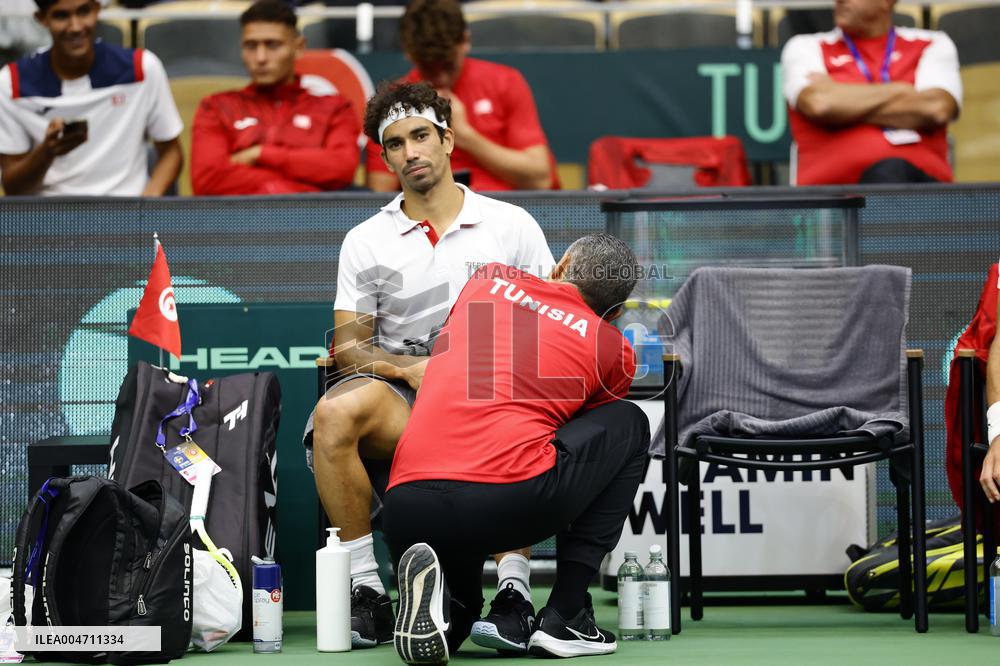 DAVIS CUP SWEDEN-TUNISIA