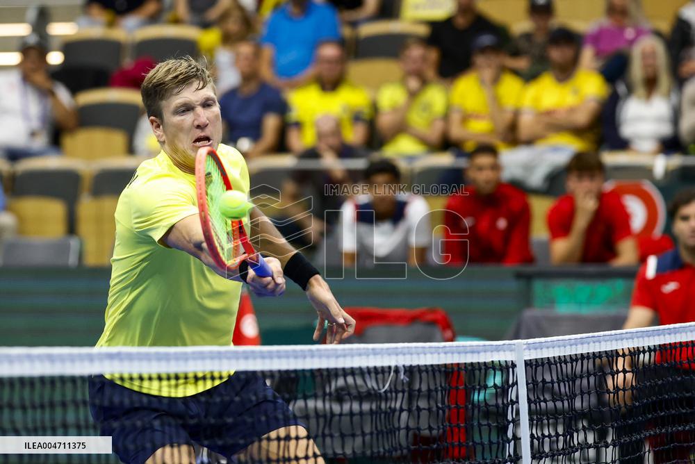 DAVIS CUP SWEDEN-TUNISIA
