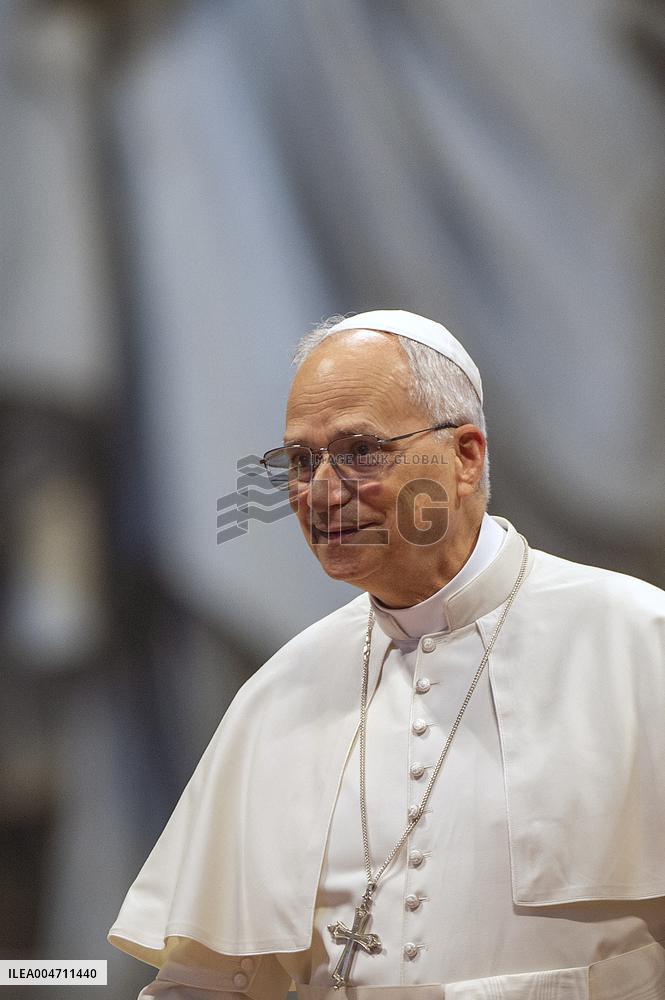 Pope Leo XIV addresses the pilgrims from the Dioceses of Umbria - Vatican